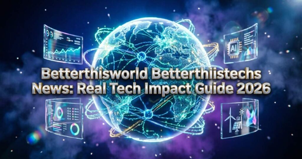Betterthisworld Betterthistechs News: Real Tech Impact Guide 2026