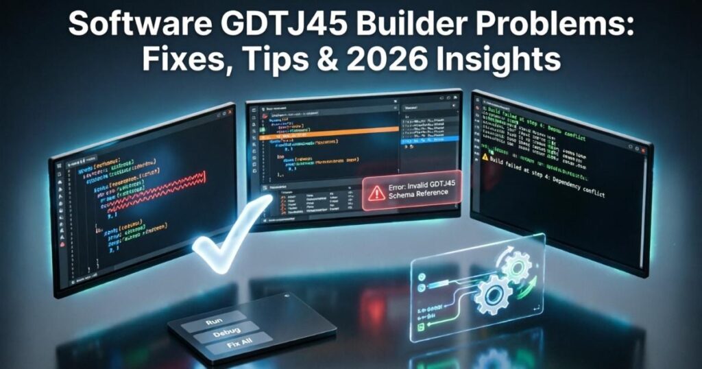 Software GDTJ45 Builder Problems: Fixes, Tips & 2026 Insights
